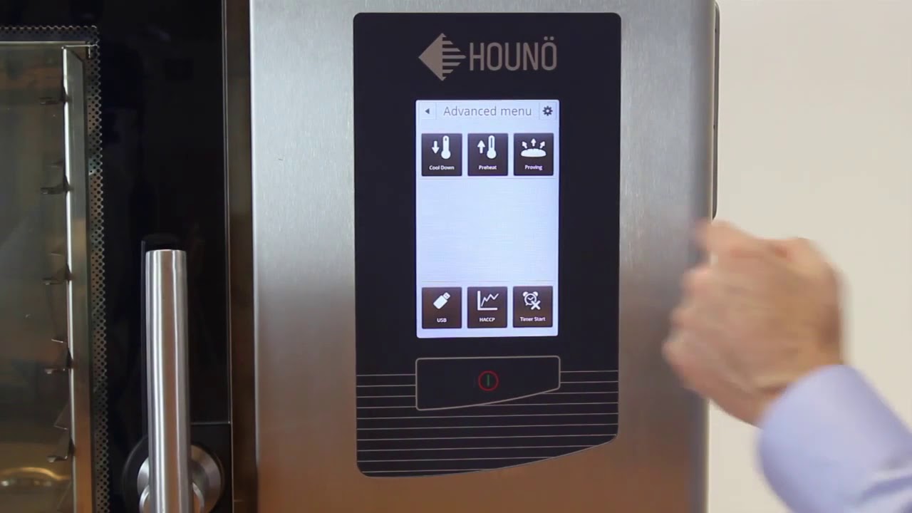HOUNO Software update manual backup on Visual Cooking Smart Edition BPE, CPE, KPE models
