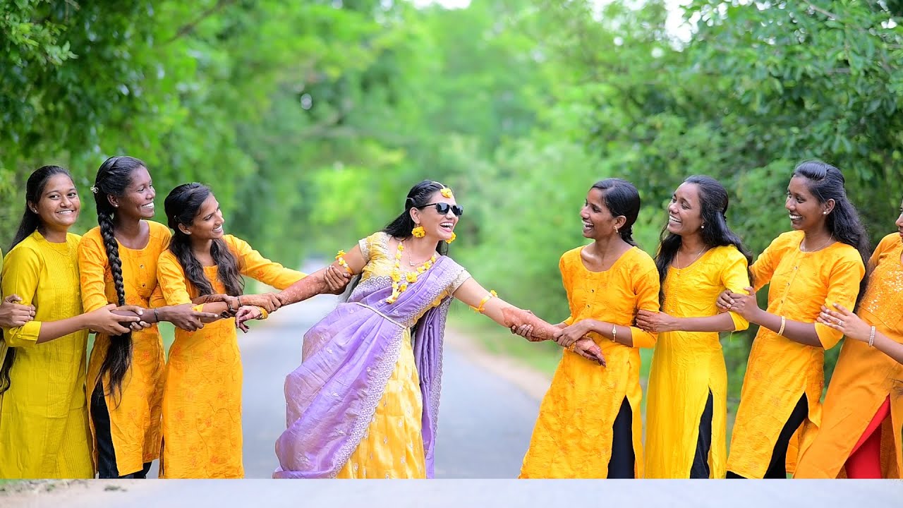 Beautiful Haldi Highlights of Aishwarya 💛 | Telugu Bride Special