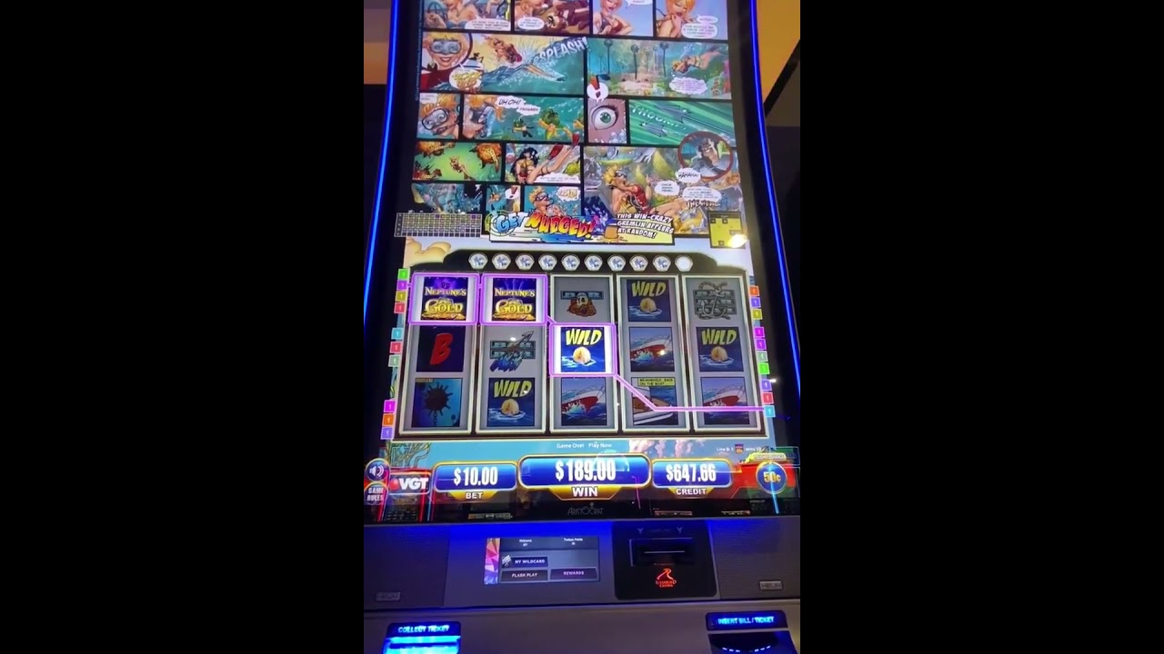Print & Sprint‼️ Playing Neptune’s Gold at Riverwind Casino