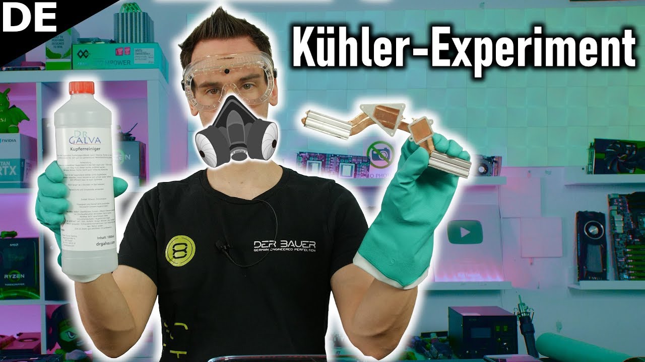 Kann das WIRKLICH funktionieren? CPU-Kühler selbst vernickeln (Flüssigmetall Vorbereitung)