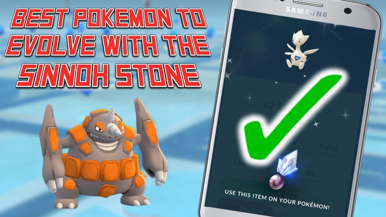 Sinnoh Stone: Best Pokemon To Evolve In Pokemon Go!