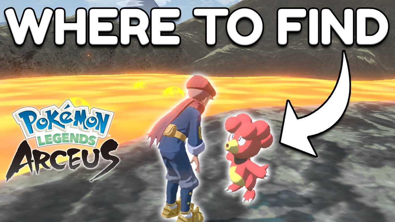 Где найти Мэгби в Pokemon Legends: Arceus