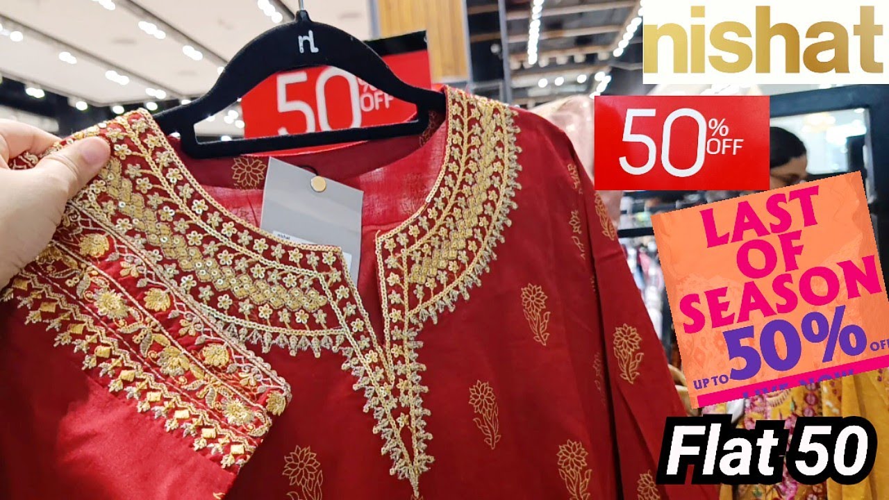 Nishat | Nishat Linen Flat 50%Off Sale😱Nishat Biggest Summer Sale 2025♥️ 