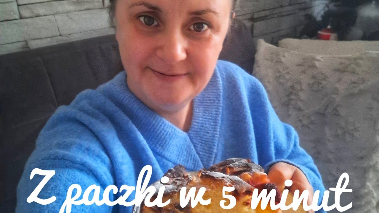 Małe zakupy spożywcze + Szybkie jogurtowe ciasto z paczki.