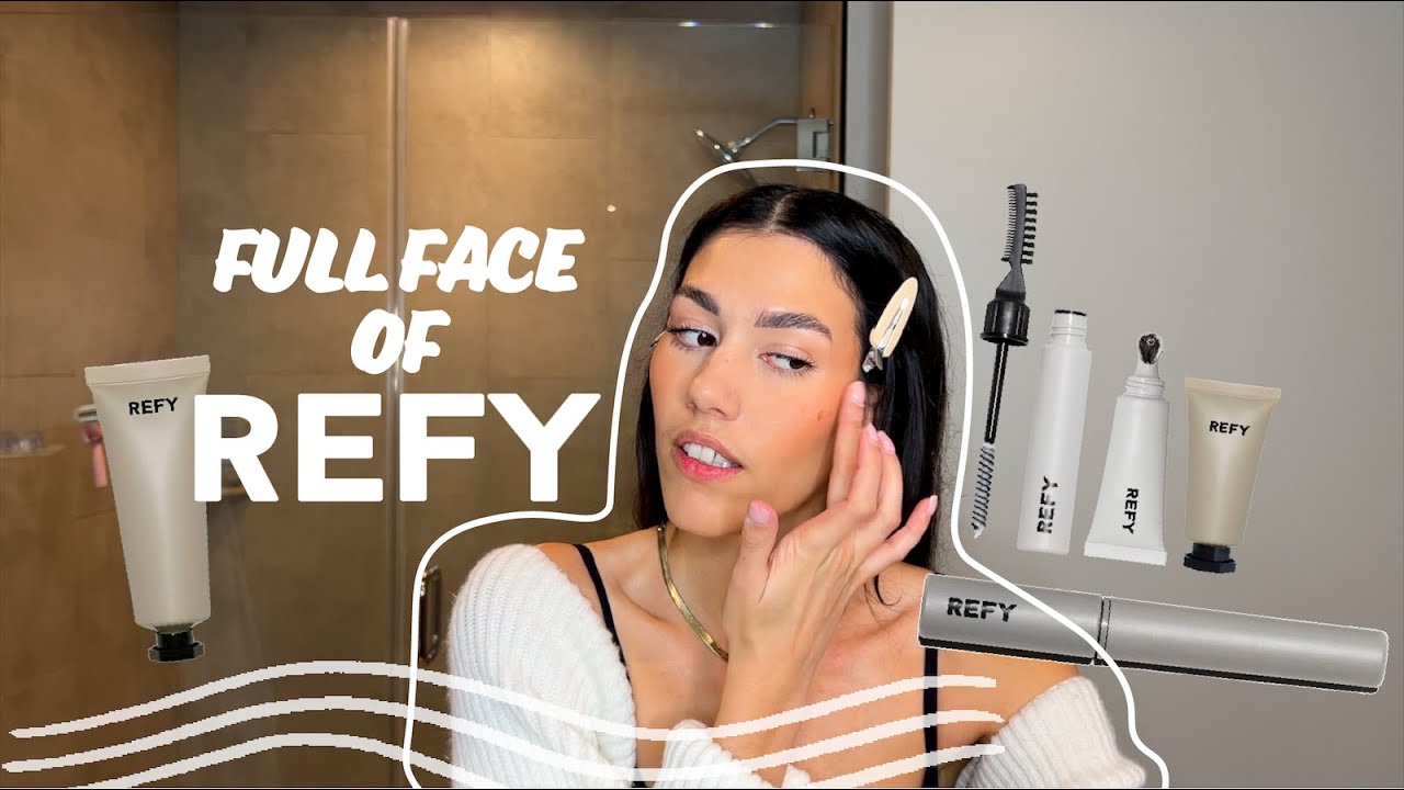 Full Face of REFY Beauty (the Viral TikTok Brand)| Product Review & GRWM | REFY Beauty by Jess Hunt