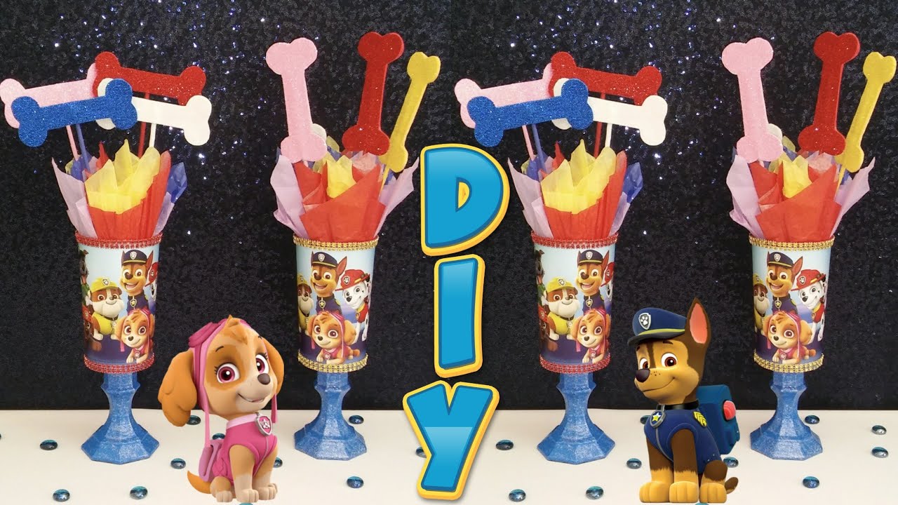 Decoracion de Paw Patrol