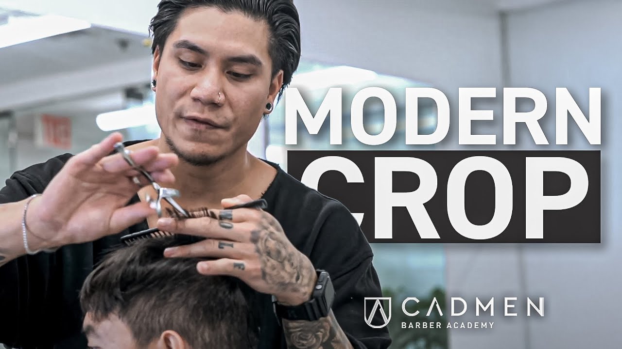Textured Crop Haircut Tutorial | Scissoring Secrets for Clean Results