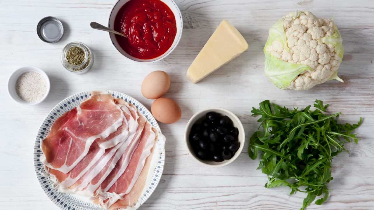LCHF Blomkålspizza