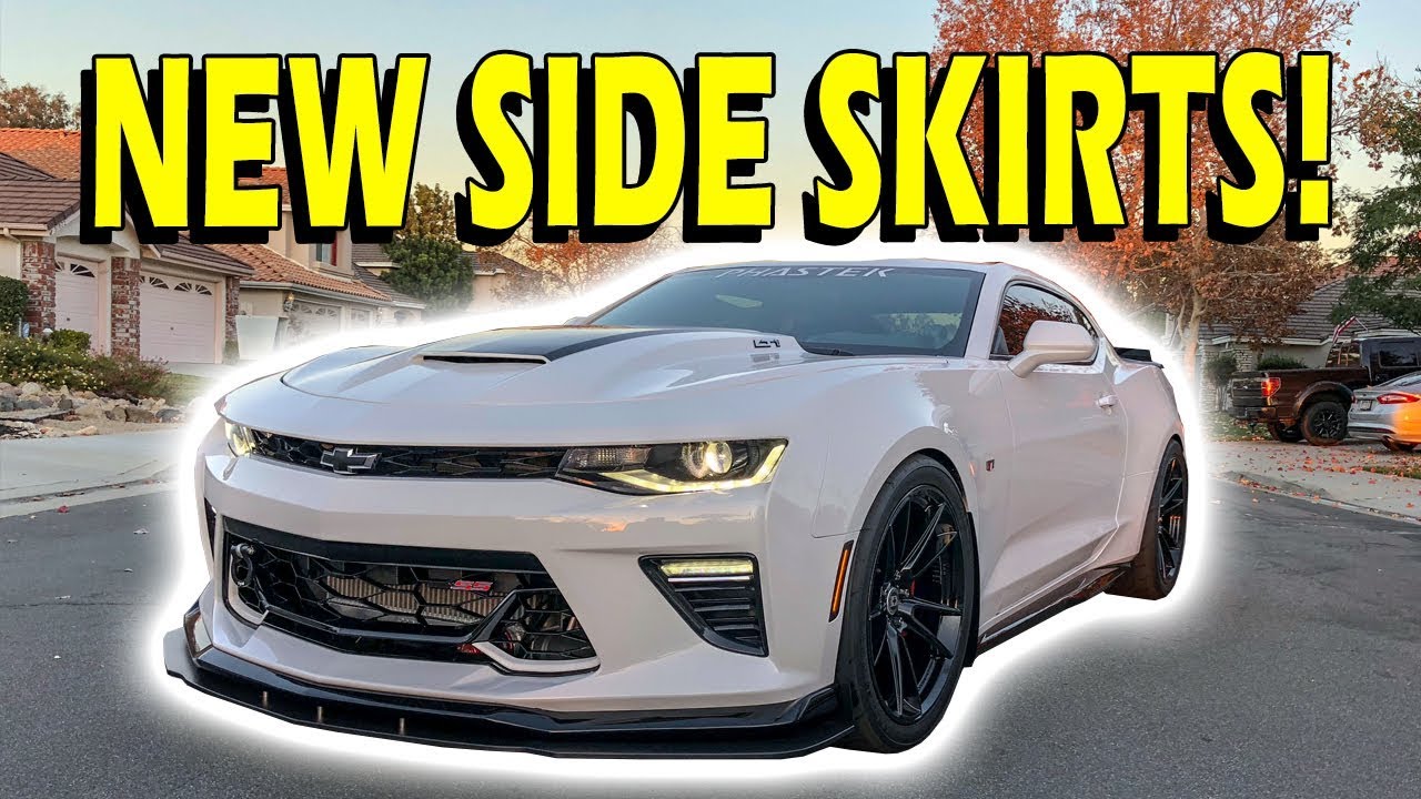 Side Skirt & Side Rocker Removal/Upgrade - 2016-2018 Camaro