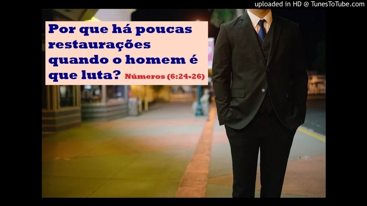 Por que há poucas restaurações quando o homem é que luta?