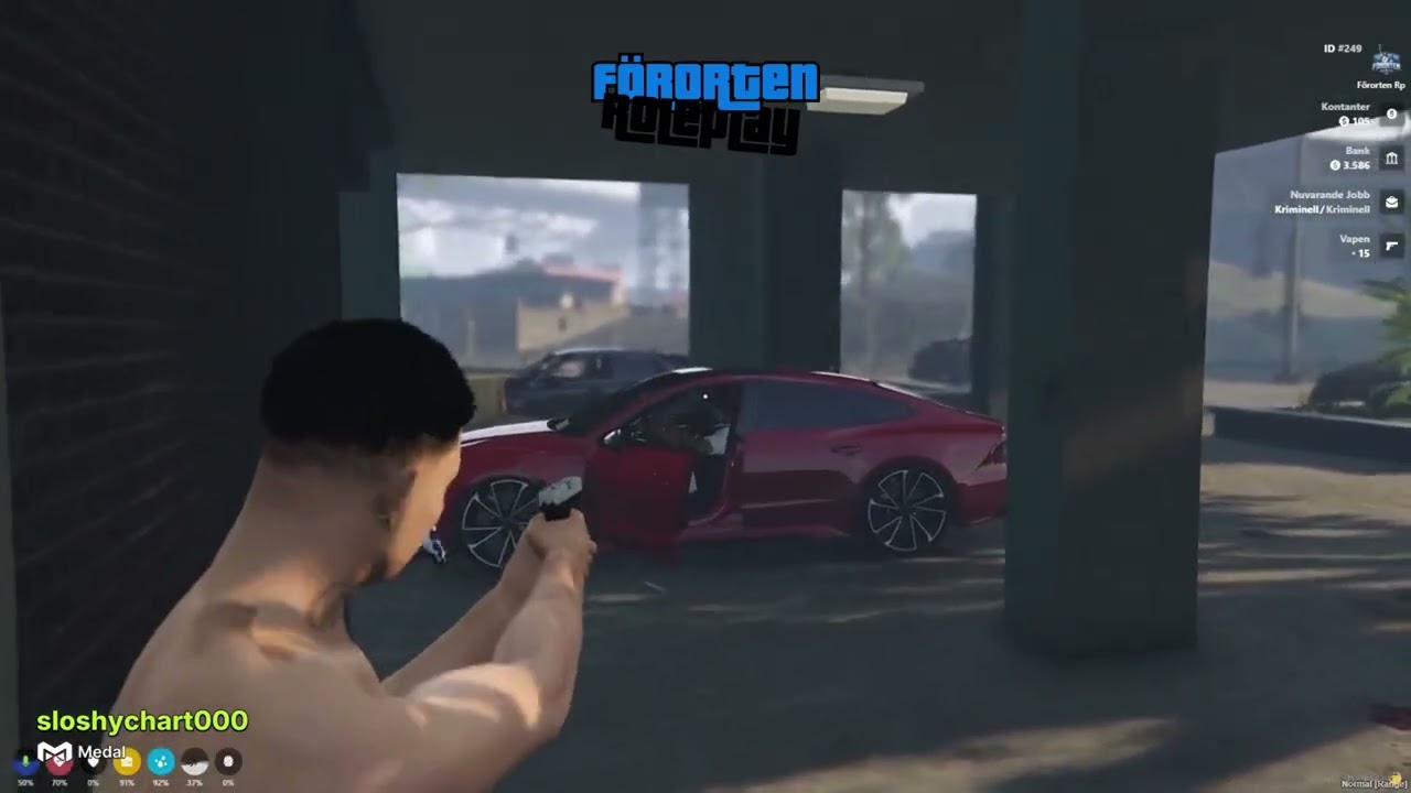 Förorten roleplay FIVEM Shooting clips ╏ Demon time