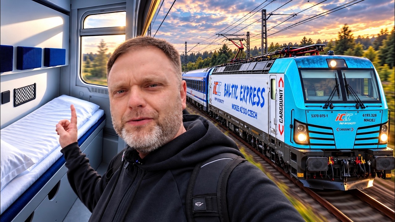 GDYNIA 🇵🇱 &rarr; PRAGA 🇨🇿 | 11 GODZIN NOCNYM POCIĄGIEM - BALTIC EXPRESS