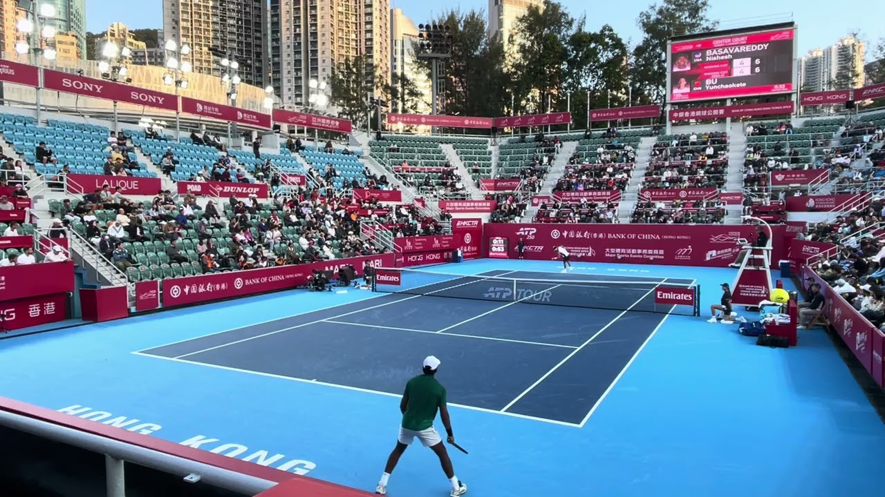 Nishesh BASAVAREDDY v. BU Yunchaokete 1st Set Tiebreak (HK Open 2026 Qualifying Round 1 ATP 250)