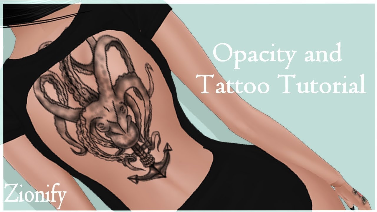 IMVU Creating: Opacity Maps and Tattoos.