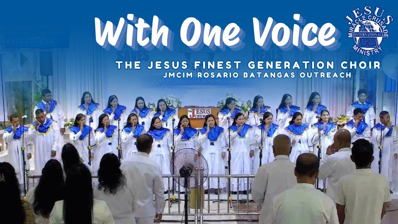 WITH ONE VOICE