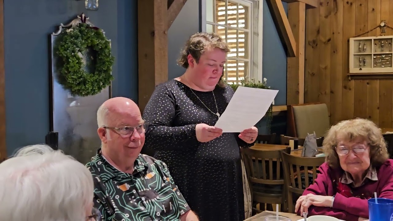 Larry's Retirement Celebration: Karla sharing Larry's Career (Part 2)