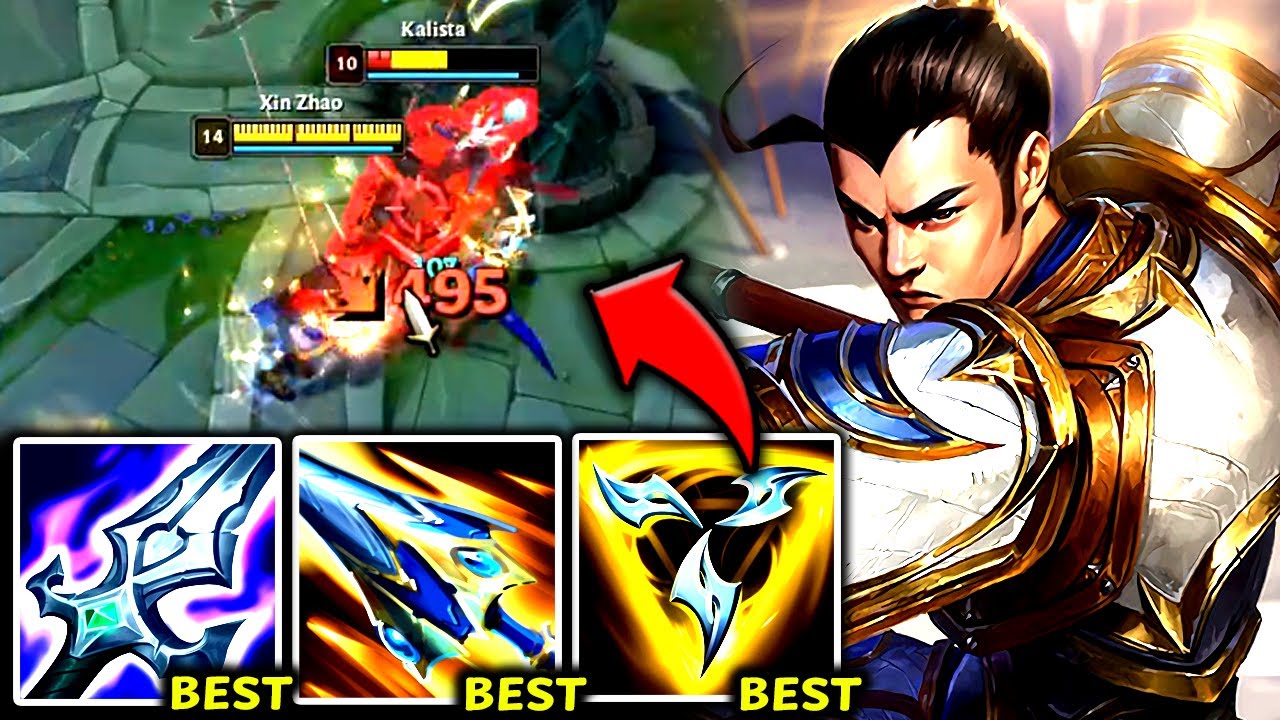 XIN ZHAO TOP IS A GODLIKE S+ TIER OFF-META PICK IN SEASON 14👌- S14 Xin Zhao TOP Gameplay Guide