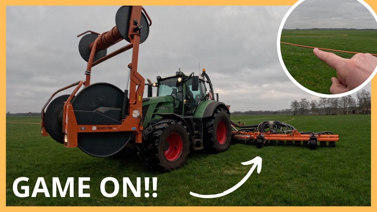 Daar Gaan Ze! - Sleep-slang-bemesten met Westemeijer. - Farm Vlog