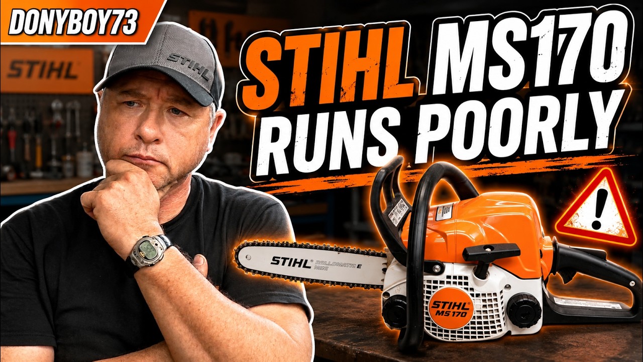 Как заменить карбюратор на бензопиле Stihl MS170 и MS180