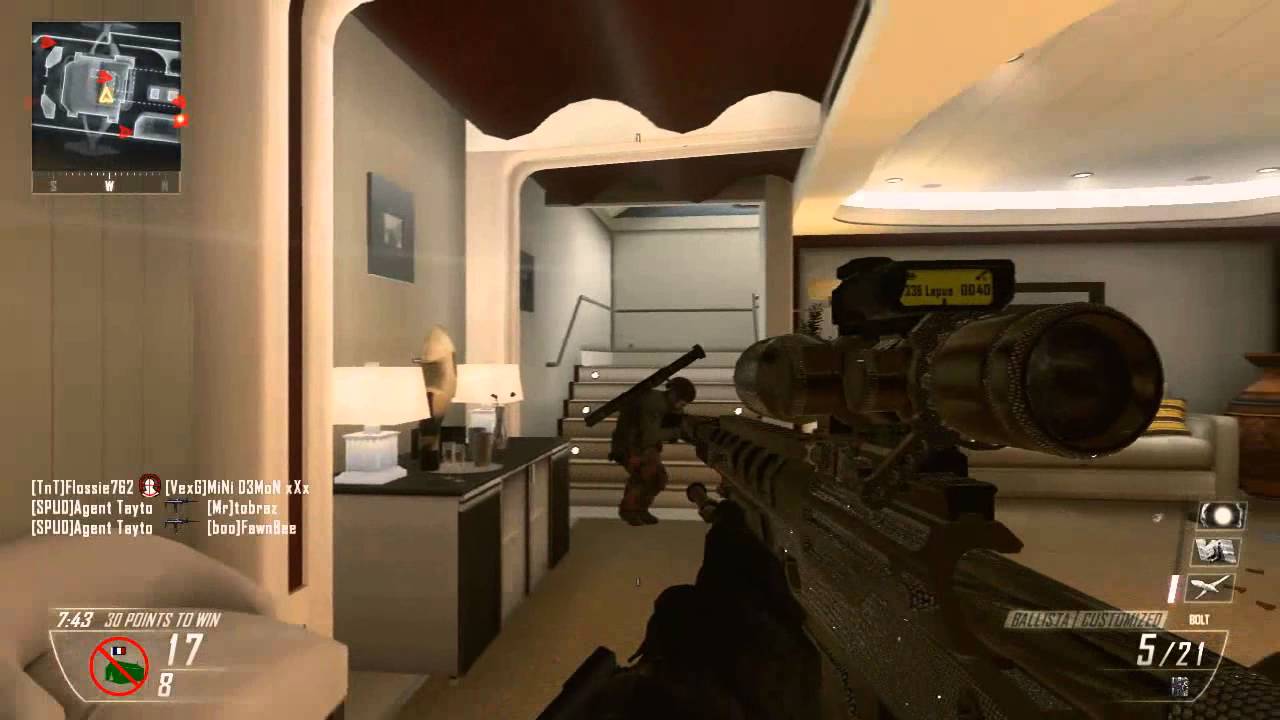Epic Sniping FFA w/ Awesome Streaks! Ballista vs. DSR Sniper