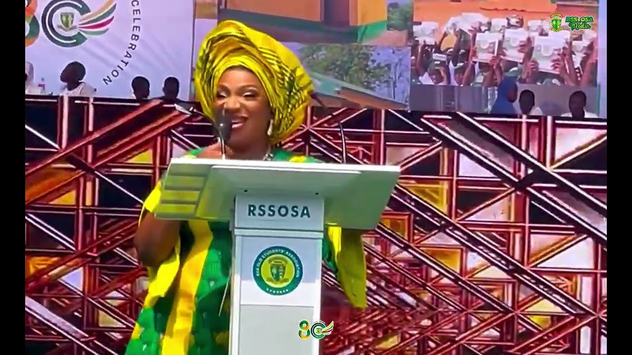 Sometimes life has a sense of humour. Hon. Princess Adesola Ayoola Elegbeji,