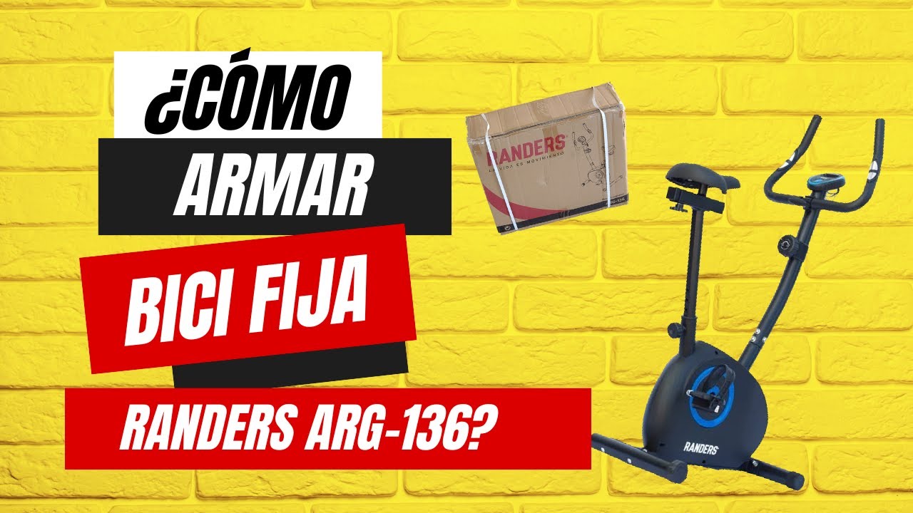 ✅Armado de Bicicleta Fija Randers 136