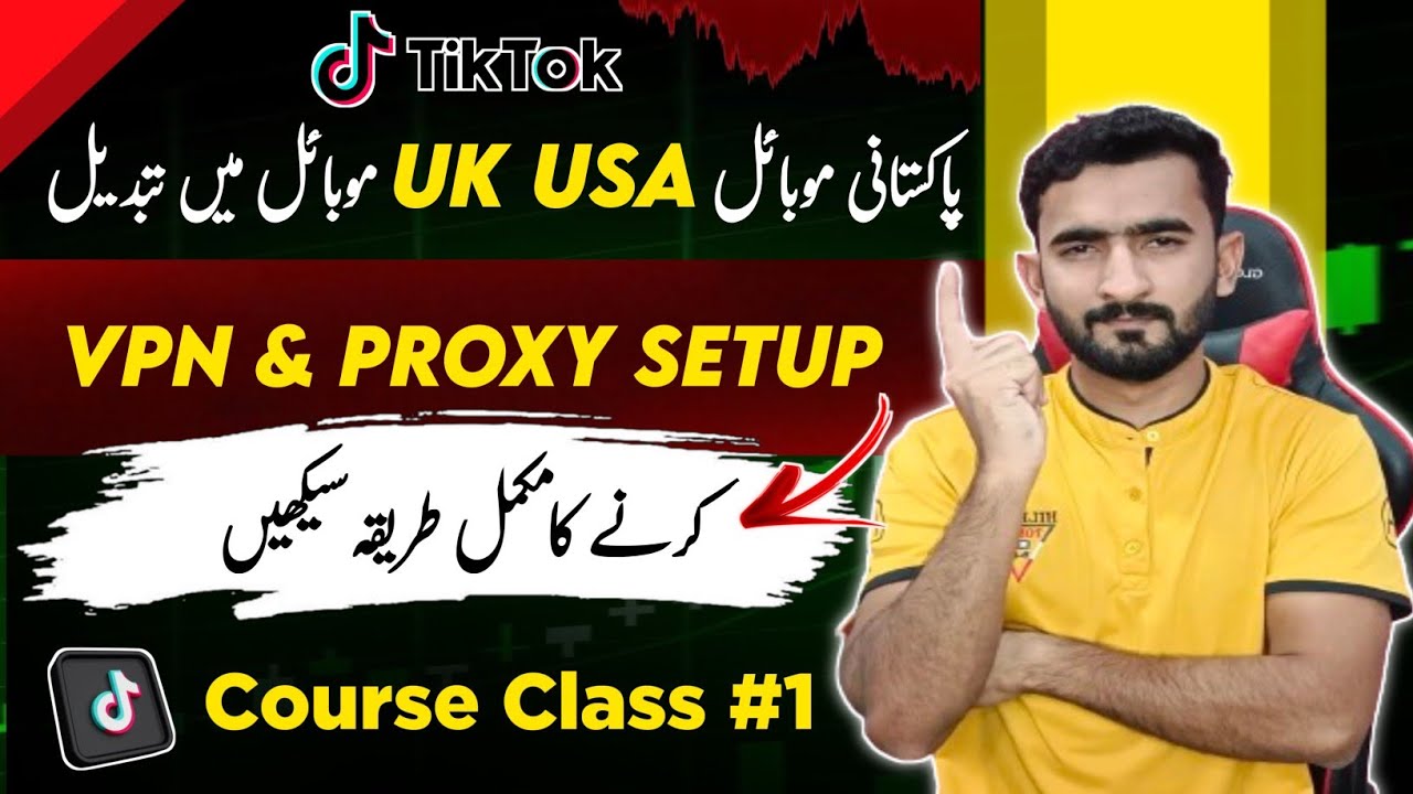 How to Setup UK USA Vpn And Proxy in Mobile for Tiktok | Tiktok Uk Mobile  Setup | Tiktok Class #1