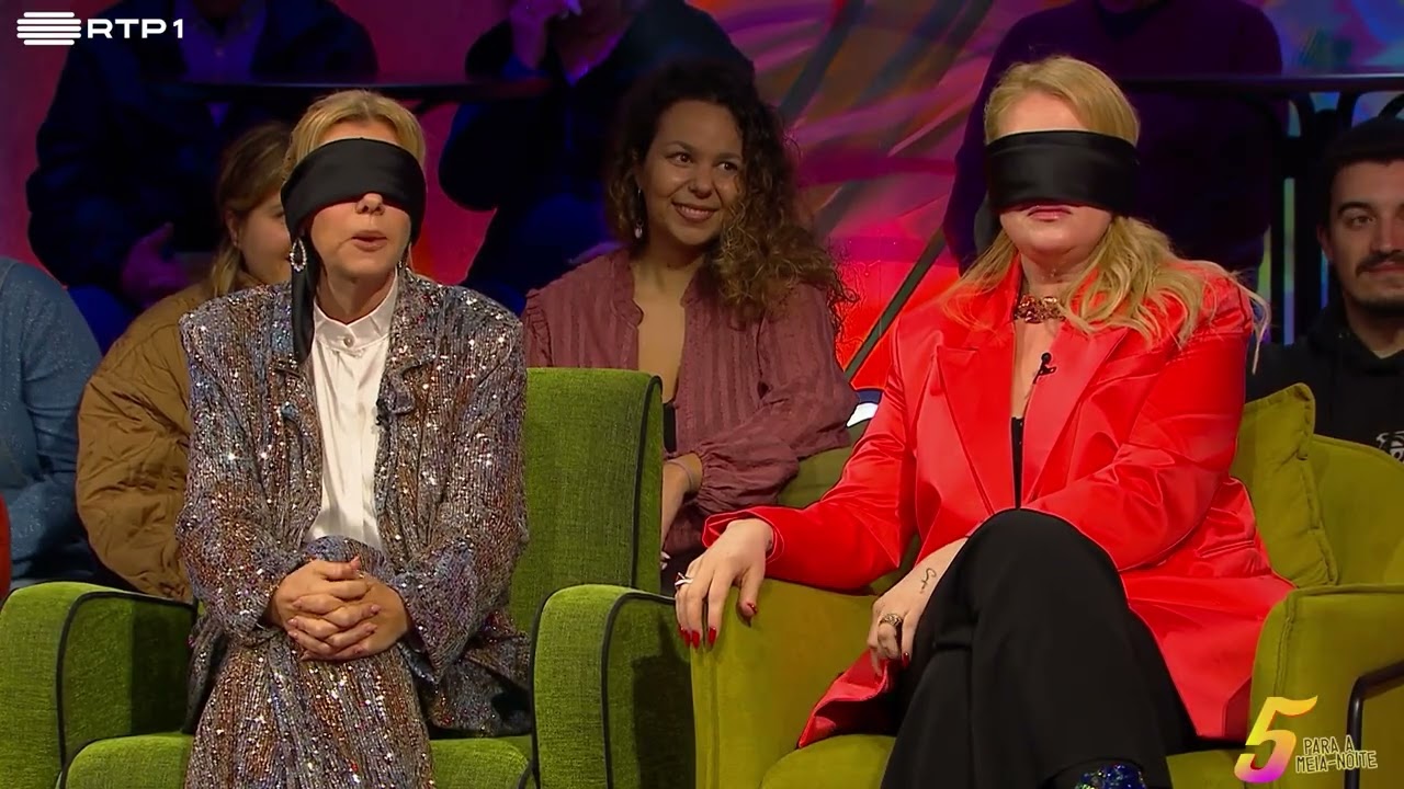 Jogo com Mónica Sintra e Rebeca no 5 Para a Meia-Noite | RTP