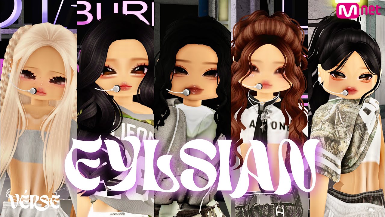 EYLSIAN— ‘BURNING UP’ M-COUNTDOWN [4K] (KUV-ROBLOX K-POP)