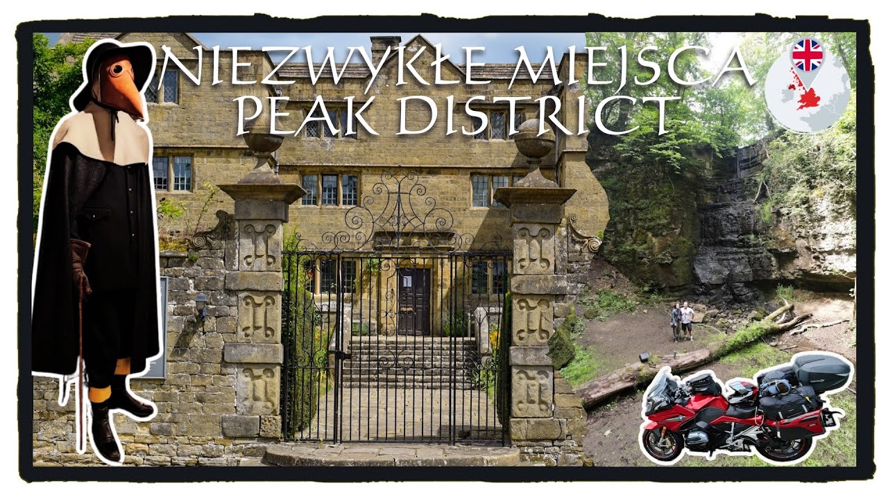 Eyam - Wioska dżumy i ukryty wodospad | Peak District 🏍 R1200RT ep4