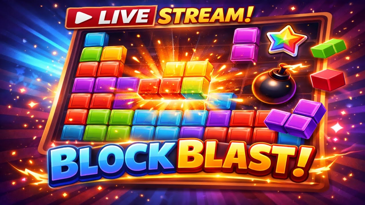 🔴 Live Blockblast Day 2 Part 3🧩 Bantu Supportnya Yah Guys😍♥️