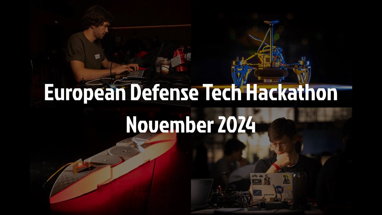 European Defense Tech Hackathon Copenhagen + Paris | November 2024