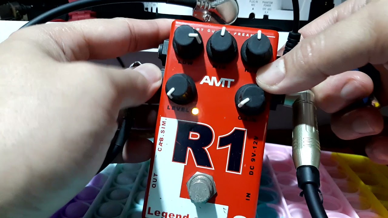 Testing AMT R1 Legend Amps