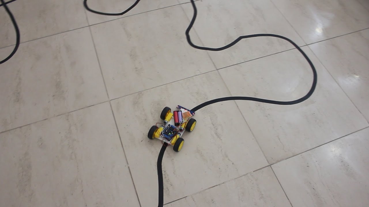 Robot-uz 2021 musobaqsiga tayyorgarlik. Line track yo'nalishi | 