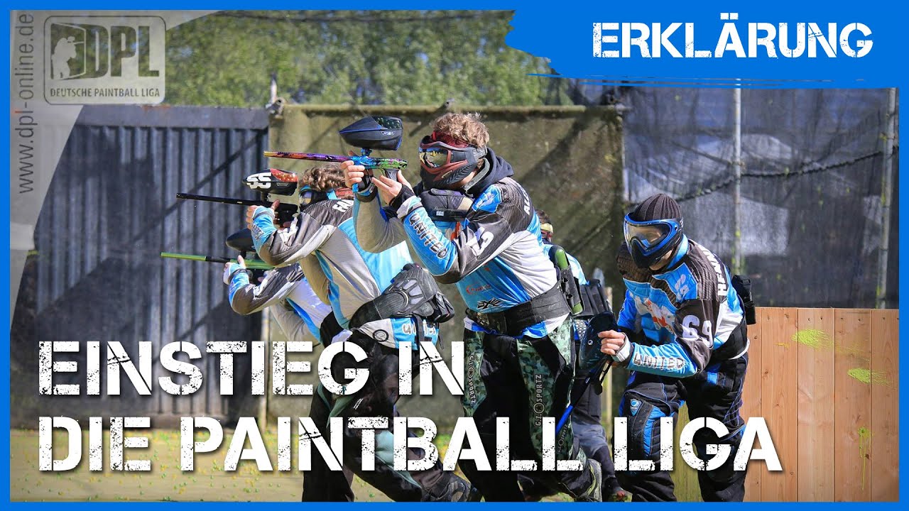 Erklärung: DPL Ich möchte Paintball Liga Spielen? Was braucht man?