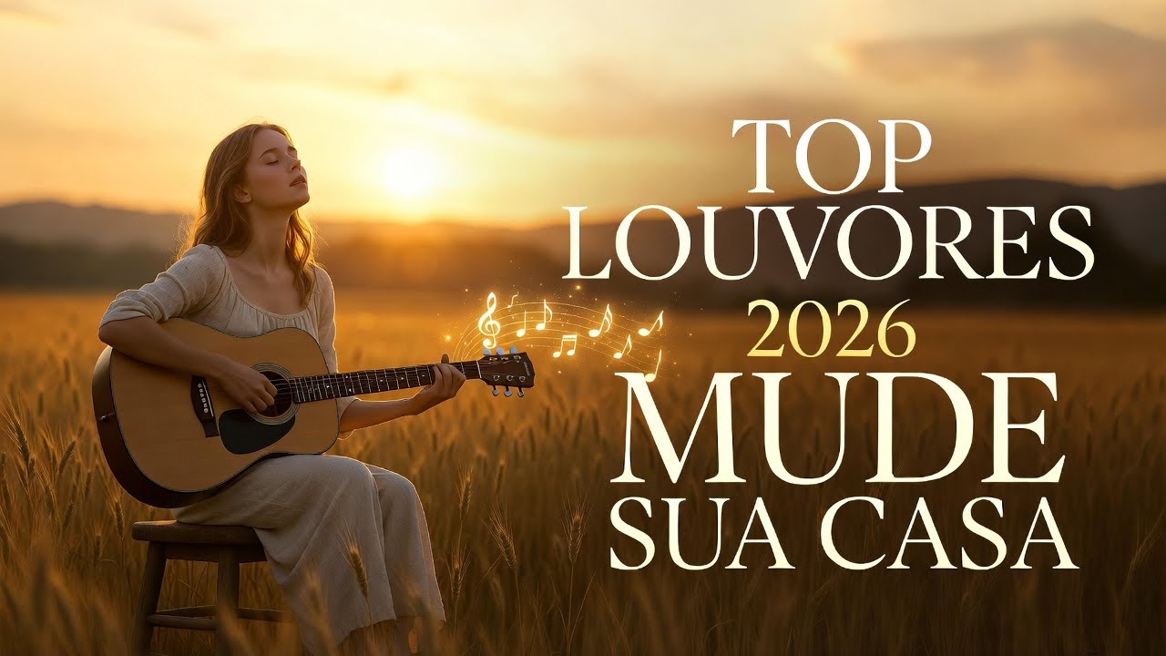 🏆 TOP LOUVORES 2026: A Seleção Mais Impactante de Adoração para Mudar a sua Casa ✝️👑