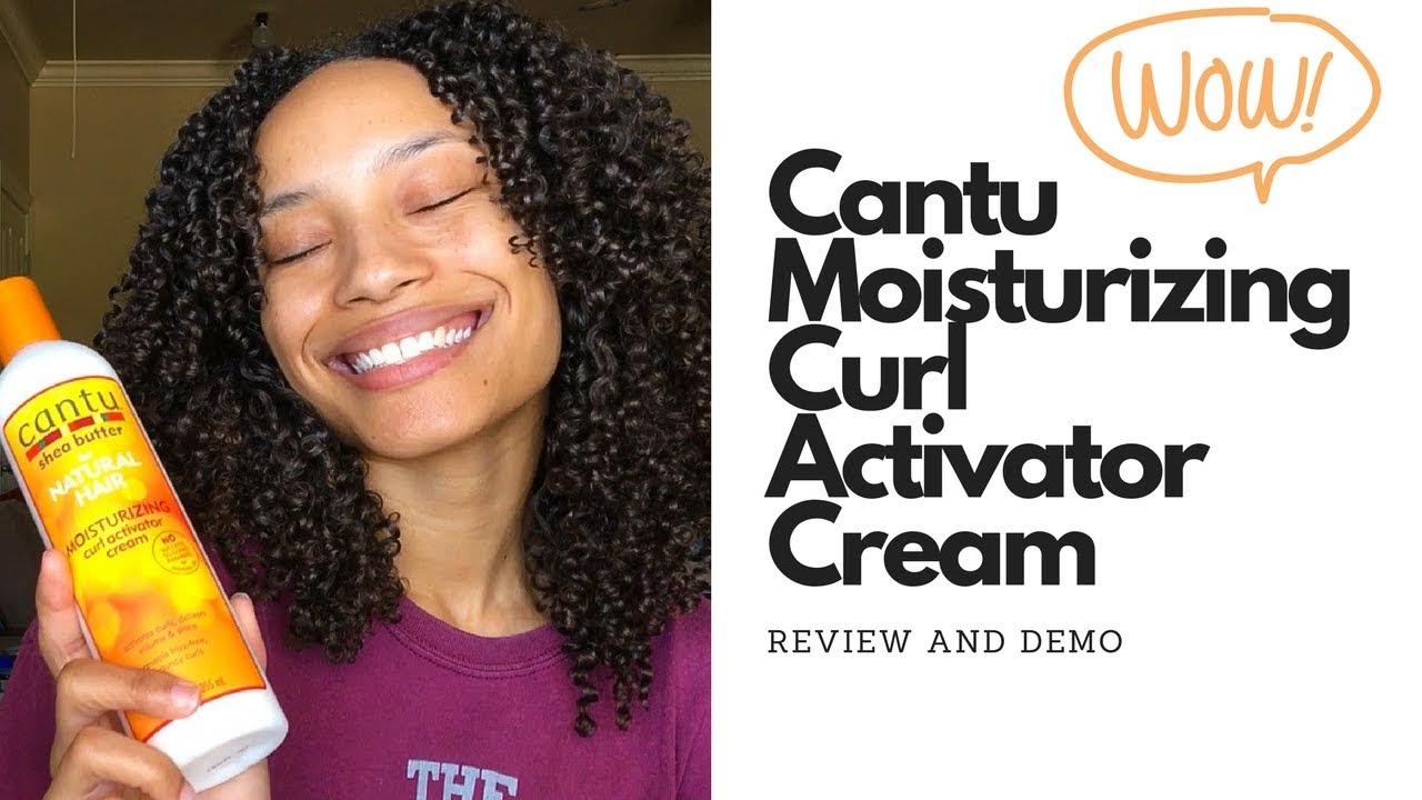 Cantu Moisturizing Curl Activator Cream | REVIEW + DEMO