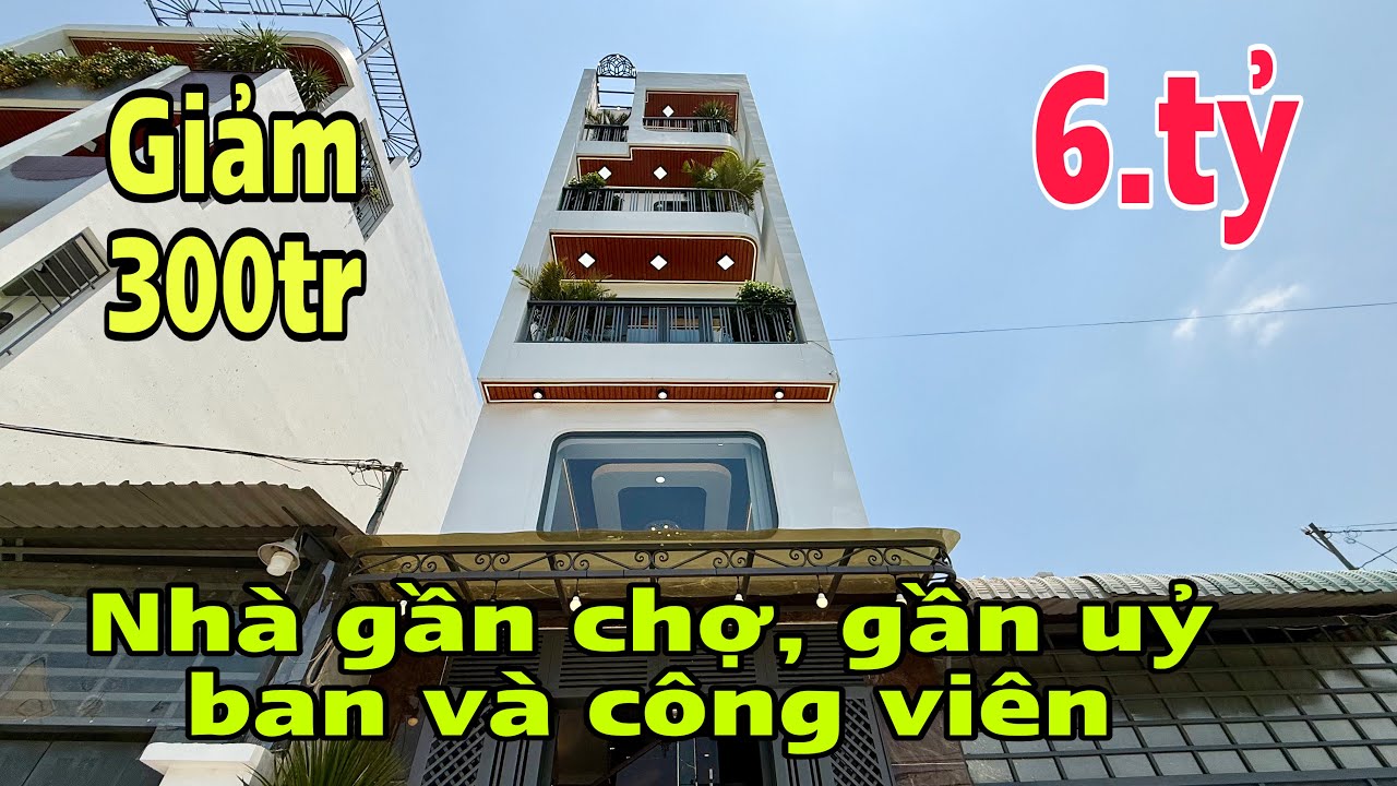 Giảm giá 300tr bán gấp căn nhà 4M x 20M hẻm xe hơi và gần công viên 150ha của phường thới an