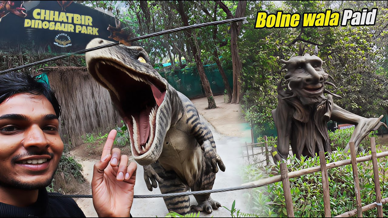 Dinosaur Park | Chattbir Zoo | EP 2