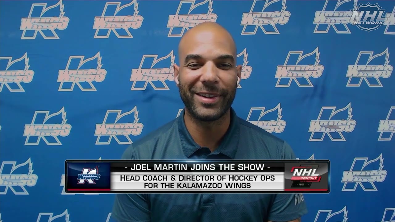Kalamazoo Wings Head Coach Joel Martin talks NHL Street