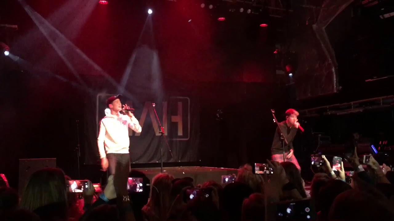 Max and Harvey || London show || nervous