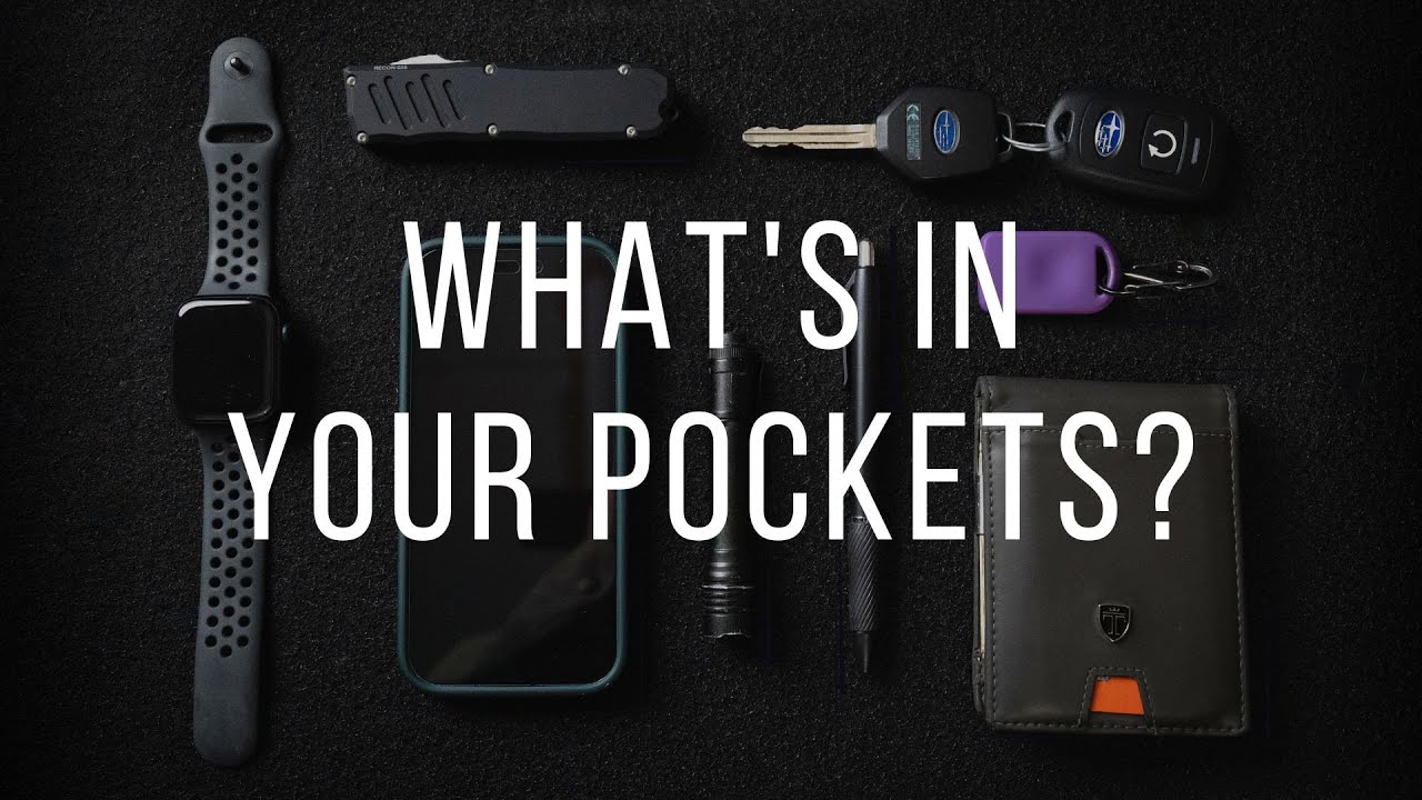 What's In Your Pockets?  (March 2023 EDC)