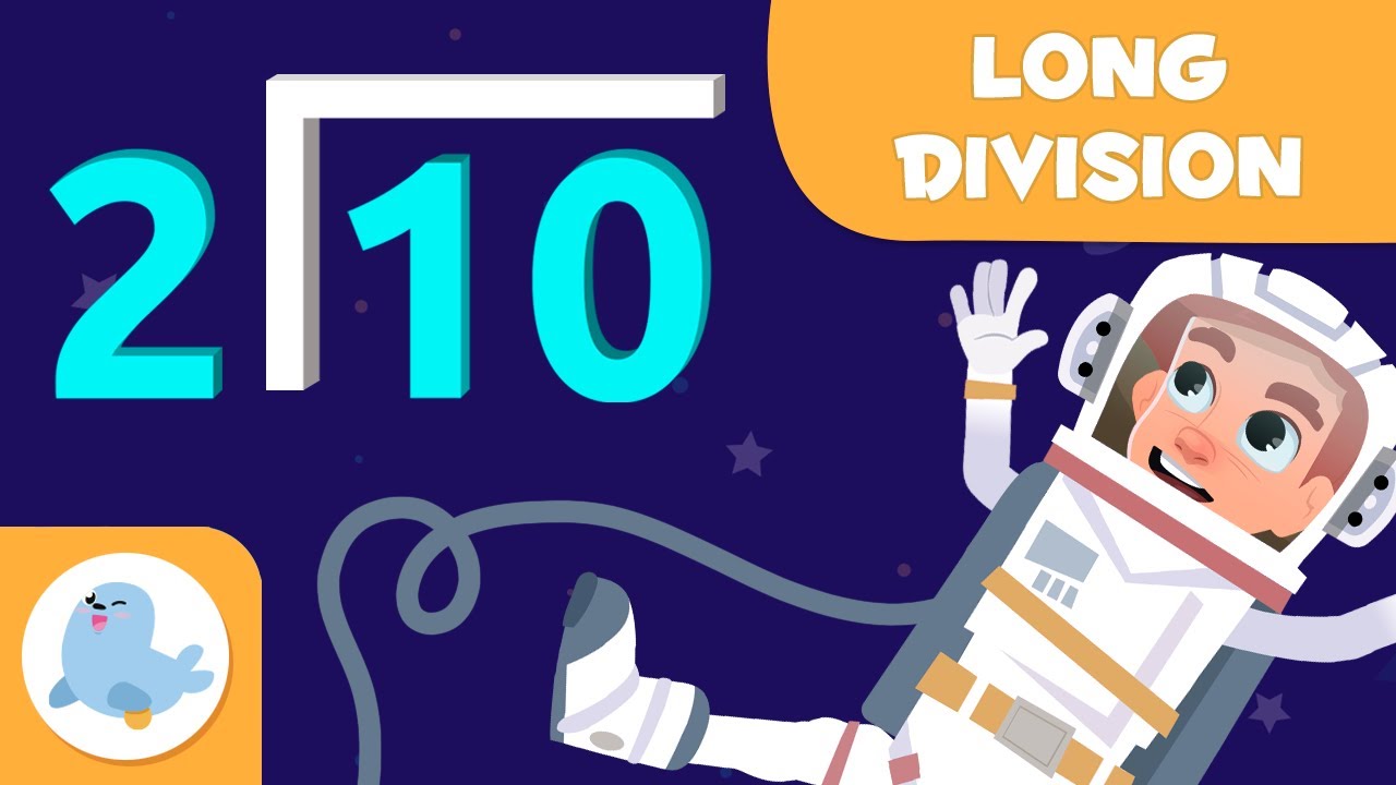 LONG DIVISION ➗ Learn How to Do Long Division 👨🏻‍🚀