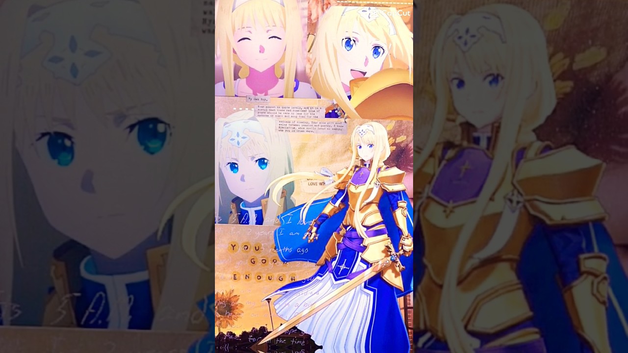 Alice x Kirito x Eugeo x Asuna x Leafa x Sinon x Quinella x Yuuki x Lizbeth Sword art online #shorts