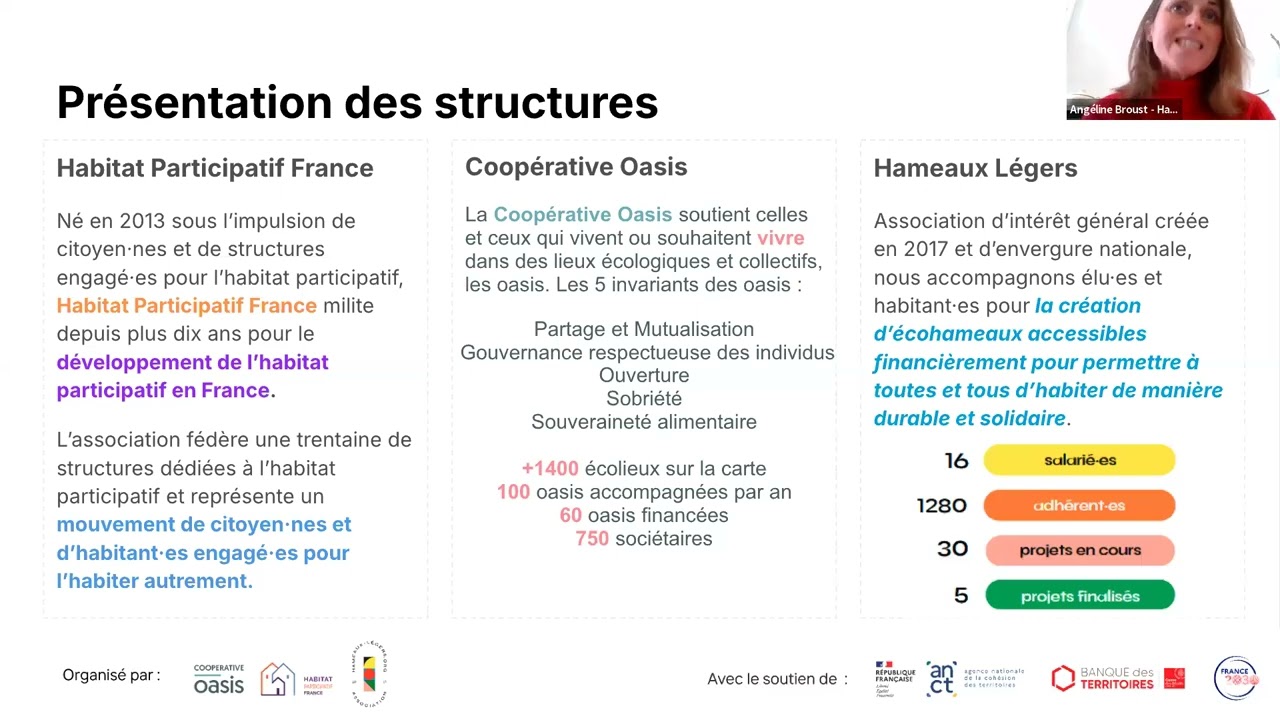 WEBINAIRE Dynamisme des campagnes : la voie des habitats participatifs et écologiques