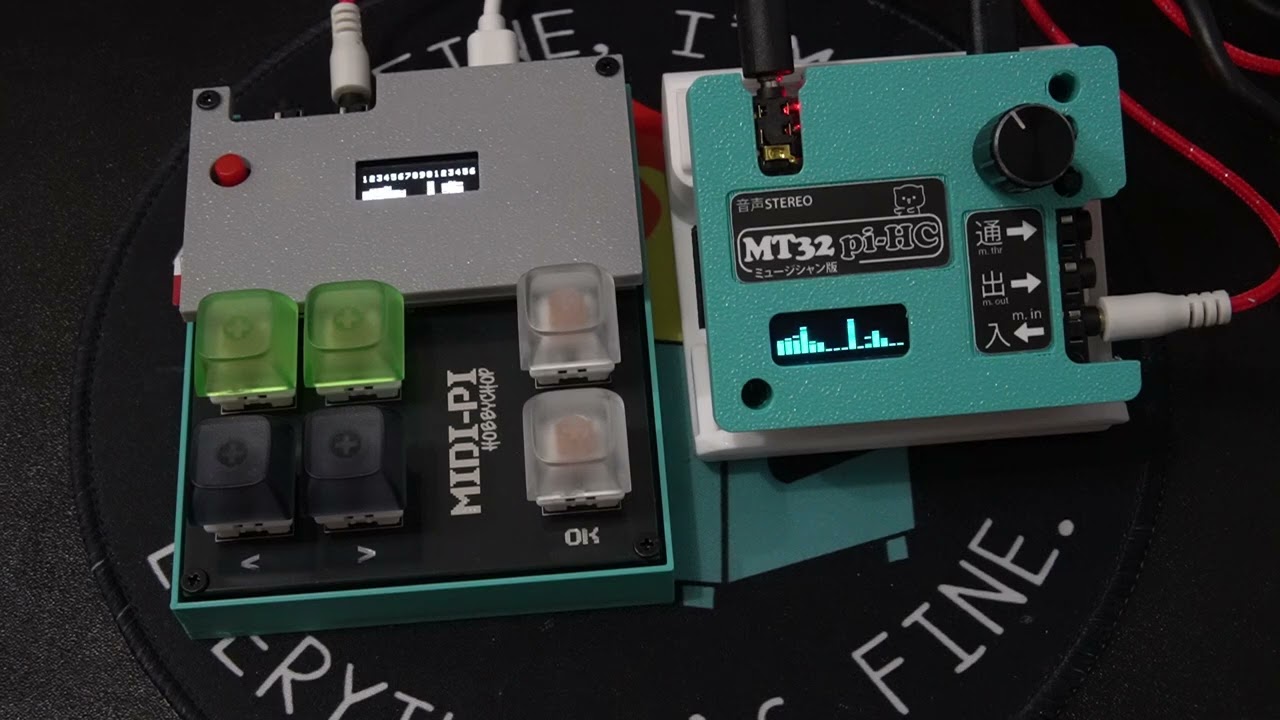MIDI-Pi + MT32-Pi (Mars Sukarabe)