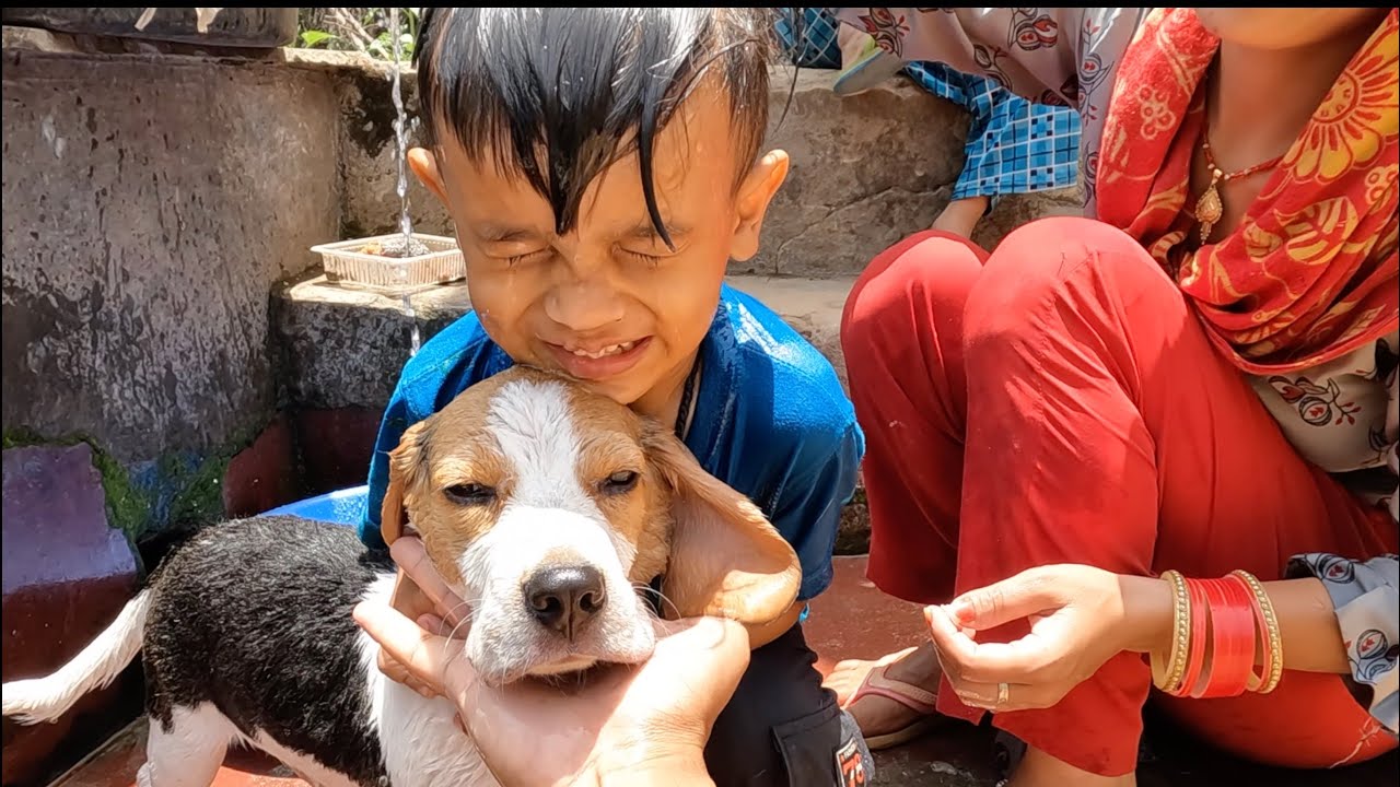 Captain and Rudransh Ki Full Masti 😍🐶