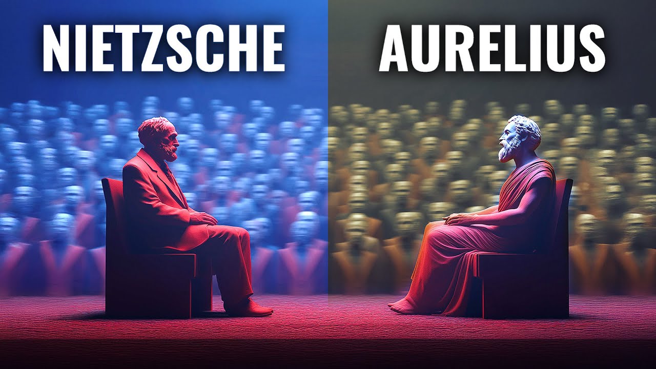 Nietzsche debates Marcus Aurelius' Stoic way of living