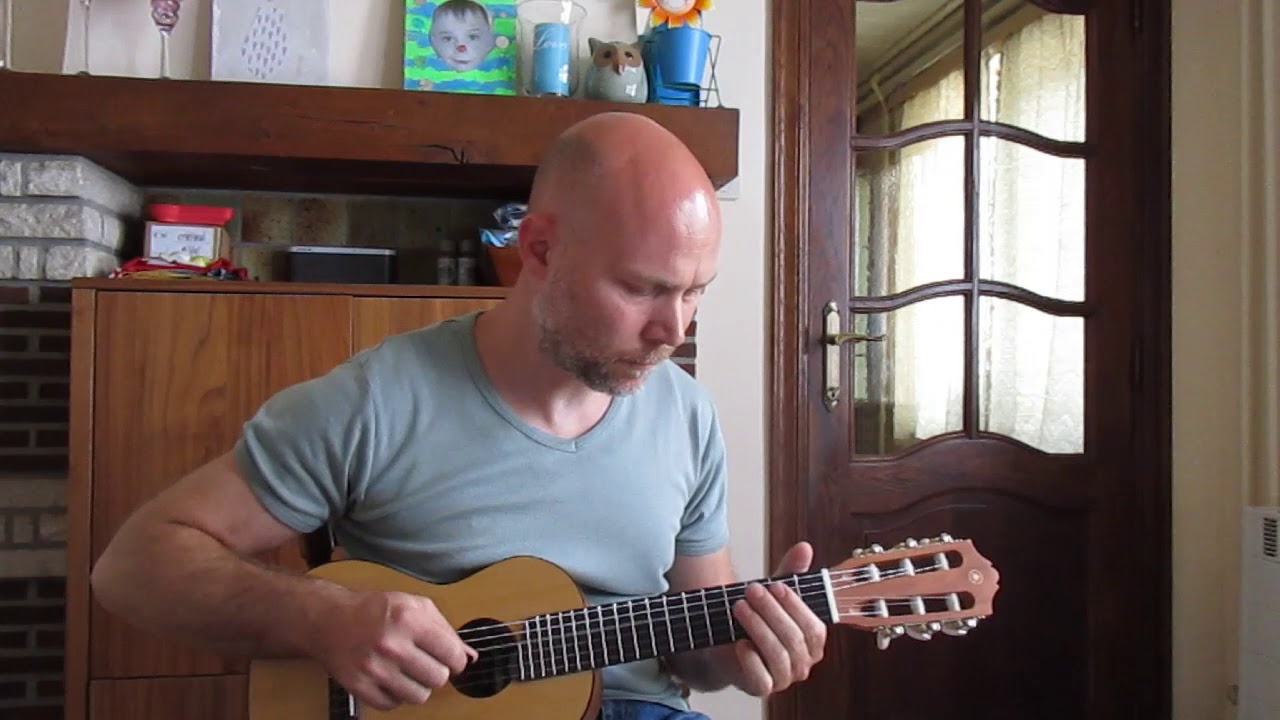Guitalele blues shuffle