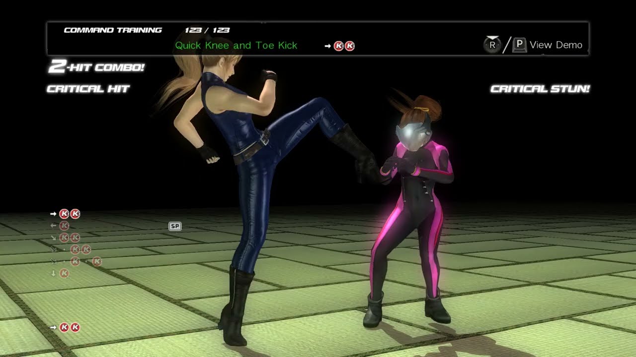 Dead or Alive 5 Last Round - Sarah Bryant Move List